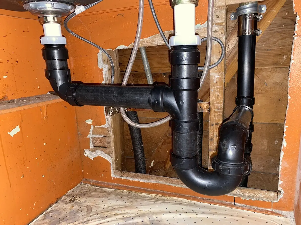 Professional Repiping Services equipment and tools on the job in Bishop